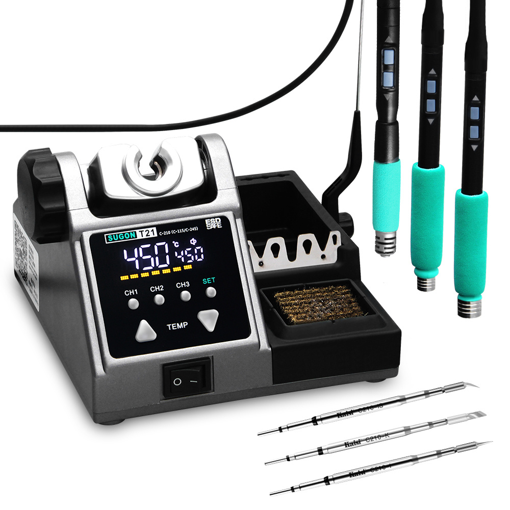 Soldering Iron Temperature Probe - Stacja lutownicza SUGON T21 kompatybilna oryginalna
