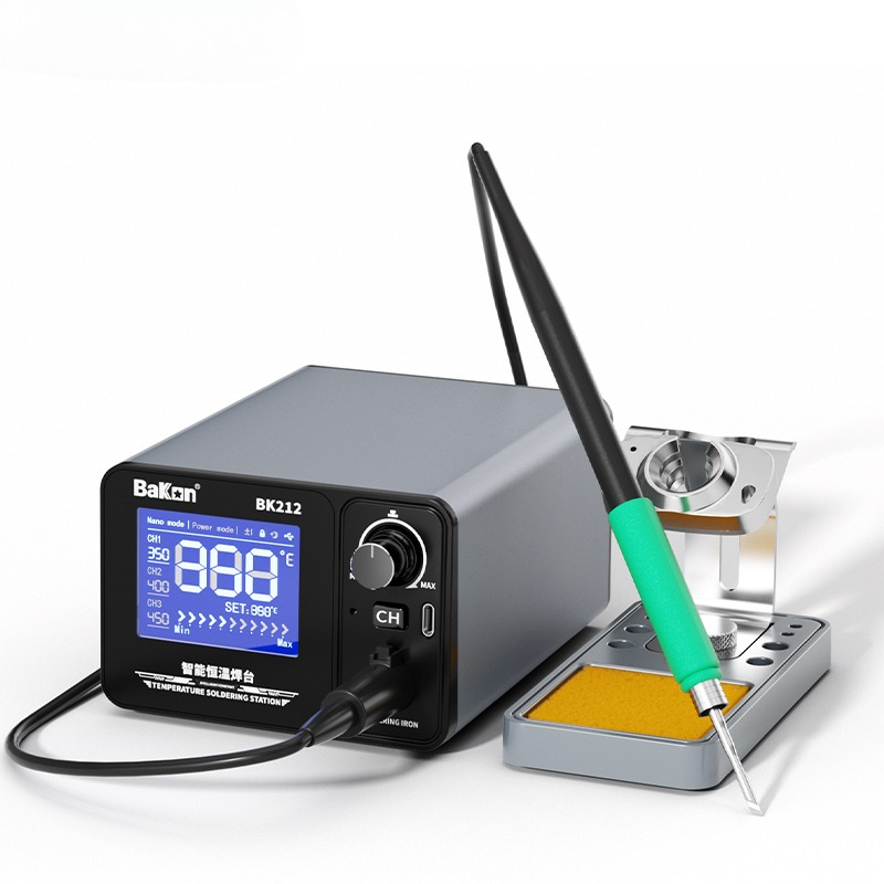 Soldering Iron Temperature Probe - Inteligentna stacja lutownicza Bakon BK212 180W,