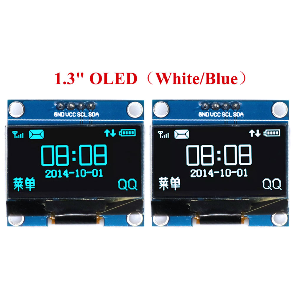 Ssd1306 - 1,3-calowy moduł OLED 1,3-calowy moduł wyświetlacza