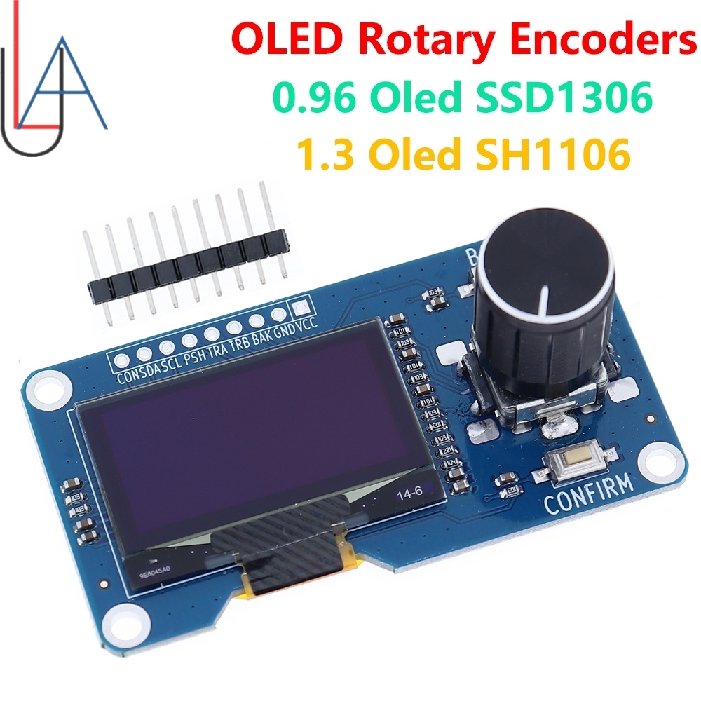 Oled Display 0.96 - Wyświetlacz LCD LAUBEI biały 0,96/1,3 cala