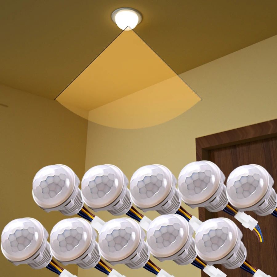 Pir Motion Sensor - Czujnik ruchu AC 110V 220V Inteligentny