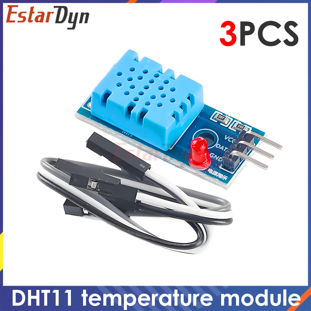 Dht11 - 3 SZT. Moduł czujnika temperatury i