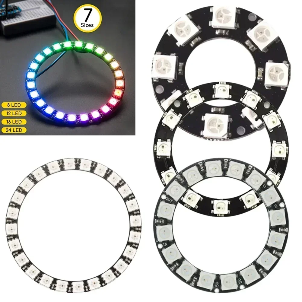 5V LEDs Ring indywidualny adre – Neopixel recenzja i cena