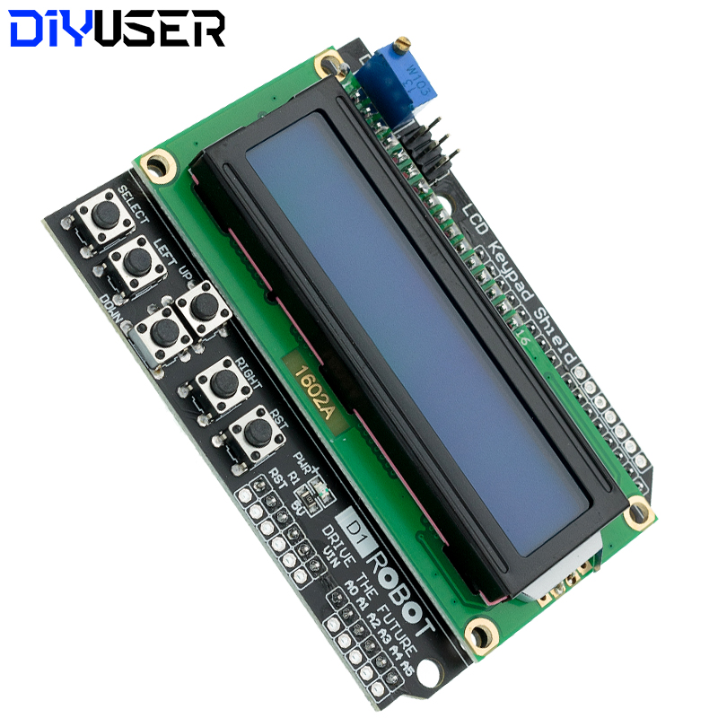 DIYUSER 1602 LCD Keypad Shield – Lcd 1602 recenzja i cena