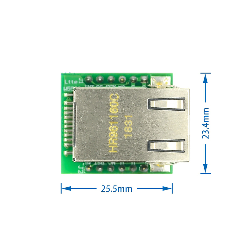 Moduł konwertera SPI na LAN Et – Ethernet W5500 recenzja i cena