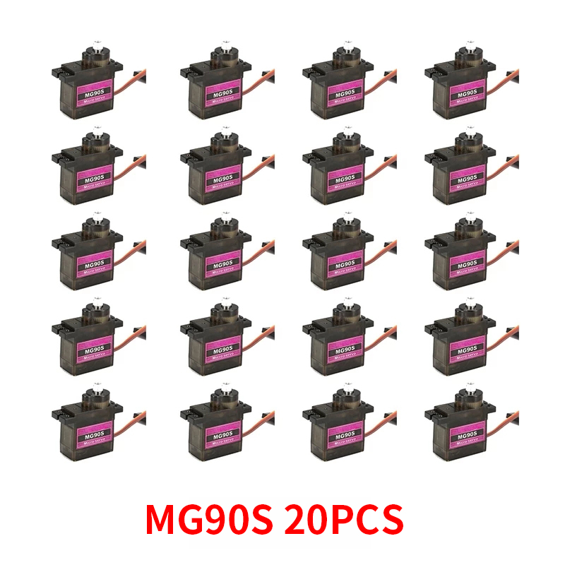 4/5/10/20 sztuk MG90S Metal Ge – Servo Sg90 recenzja i cena