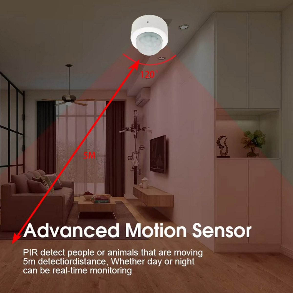 Czujnik ruchu Zigbee 3.0 Mini  – Pir Motion Sensor recenzja i cena