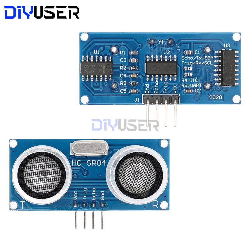 DIYUSER 2 szt. Moduł ultradźwi – Ultrasonic Sensor Hc-Sr04 recenzja i cena